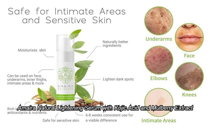 Amaira Natural Lightening Serum with Kojic Acid and Mulberry Extract Amaira Natural Lightening Serum with Kojic Acid and Mulberry Extract